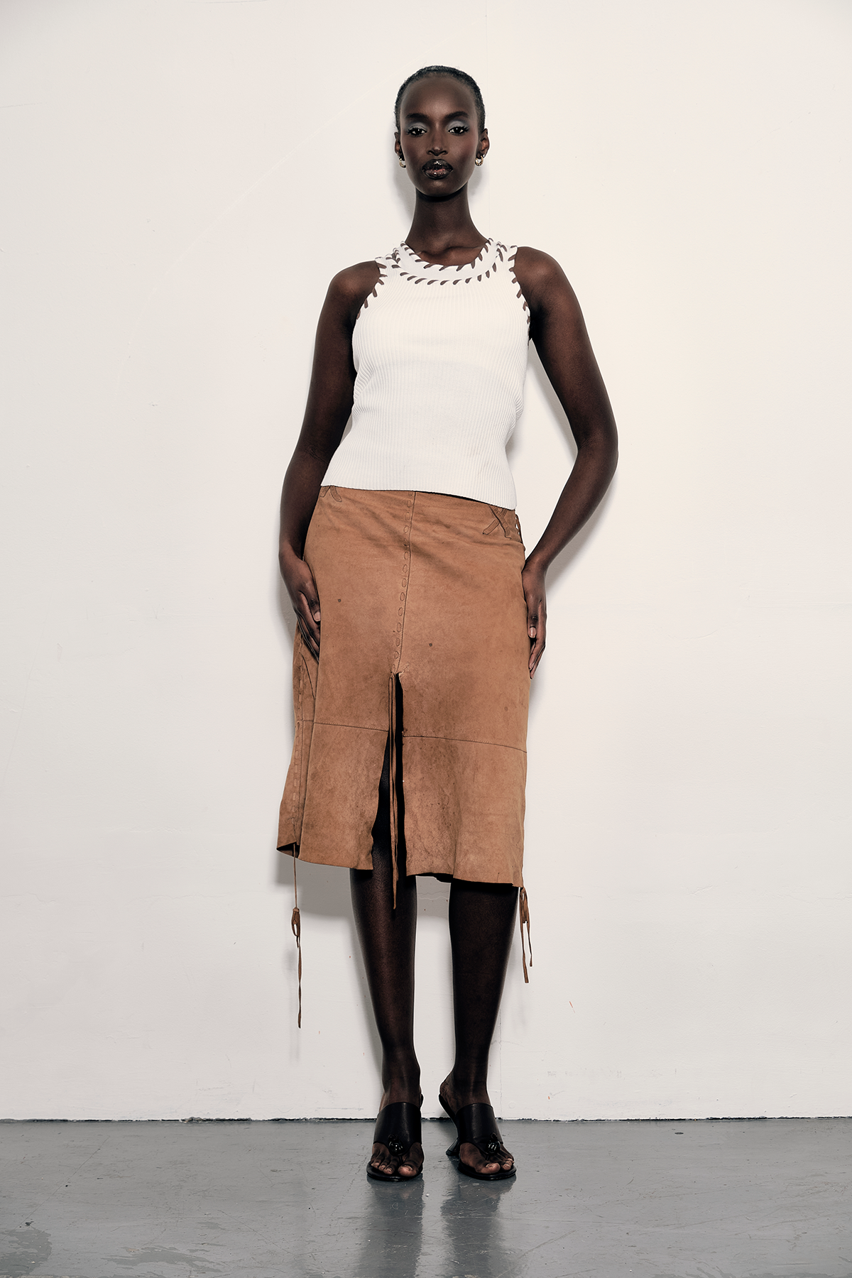 Whipstitch Women Rib Tank