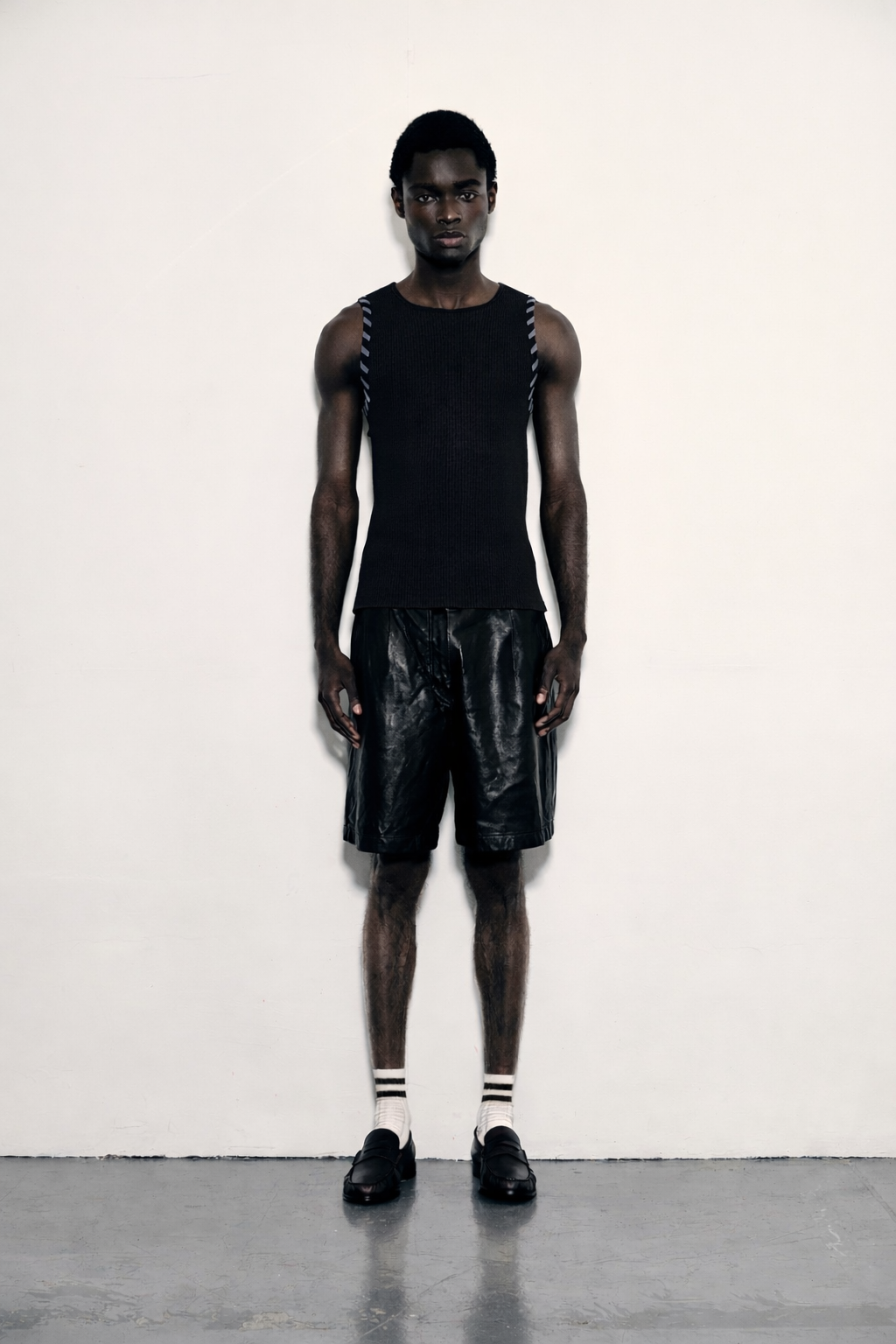 Whipstitch Men Rib Tank