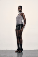 Asymmetric Sheer Rib Top